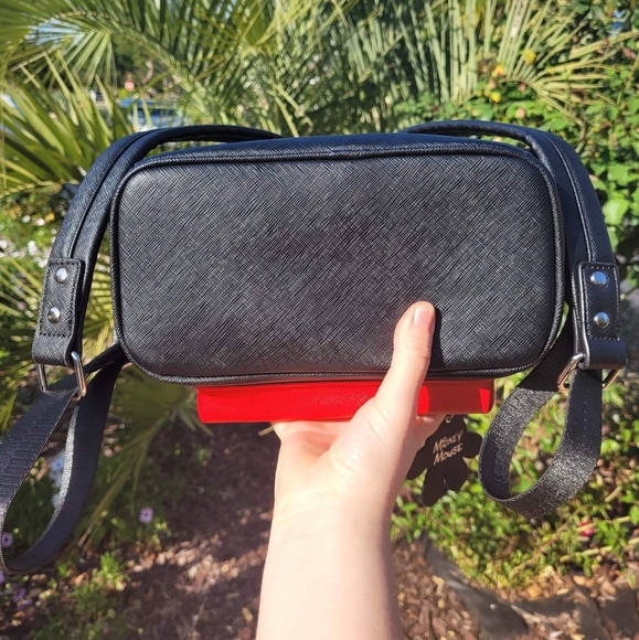 Rare EUC Disney Mickey Suit Heart Logo Loungefly - Picture 5 of 7